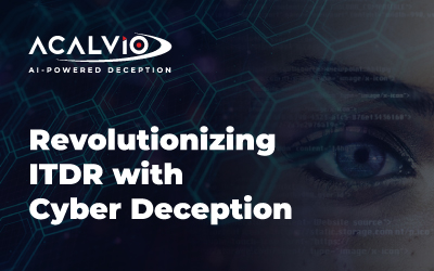 Revolutionizing ITDR with  Acalvio's Cyber Deception